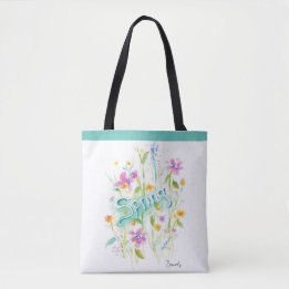 Blume Tüte, Stoffbeutel Tasche