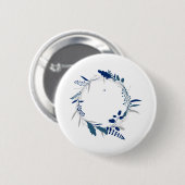 Blume Twig Corolla Wreath Lease Spring Leaf Button (Vorne & Hinten)