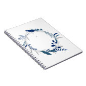 Blume Twig Corolla Wreath Lease Spring Leaf Notizblock (Rechte Seite)