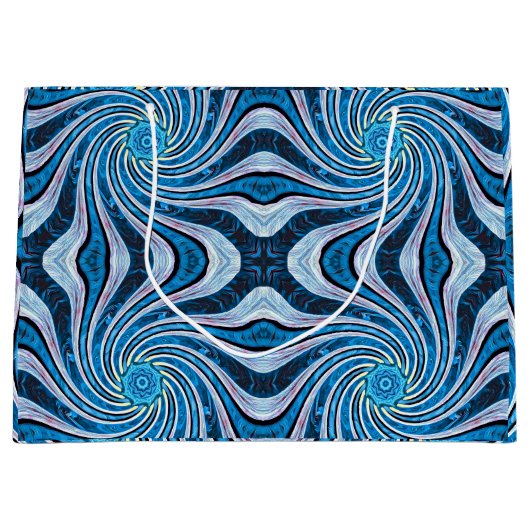 Blume Twirl Große Geschenktüte (Vorderseite)