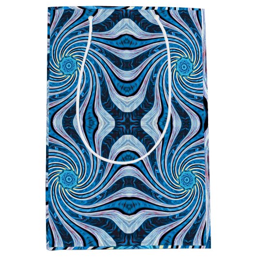 Blume Twirl Mittlere Geschenktüte (Vorderseite)