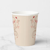 Blume Twirl Paper Cups Pappbecher (Rechts)