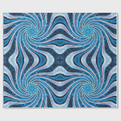 Blume Twirl Wrapping Paper Geschenkpapier (Flach)