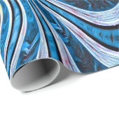 Blume Twirl Wrapping Paper Geschenkpapier (Rolleneckpunkt)