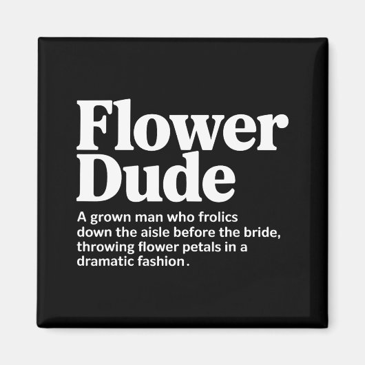 Blume Typ Definition Magnet (Vorne)