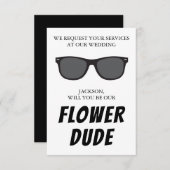 Blume Typ Vorschlagskarte (Vorne/Hinten)