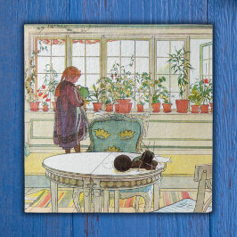 Blume über die Windows Carl Larsson Schwedisch Puzzle