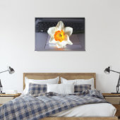 Blume über Tastatur Leinwanddruck (Insitu (Schlafzimmer))