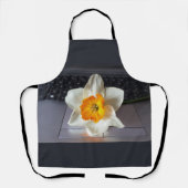 Blume über Tastatur Schürze (Vorderseite)