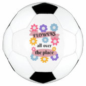 Blume überall fußball (Vorderseite)