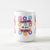 Blume überall kaffeetasse (Mittel)
