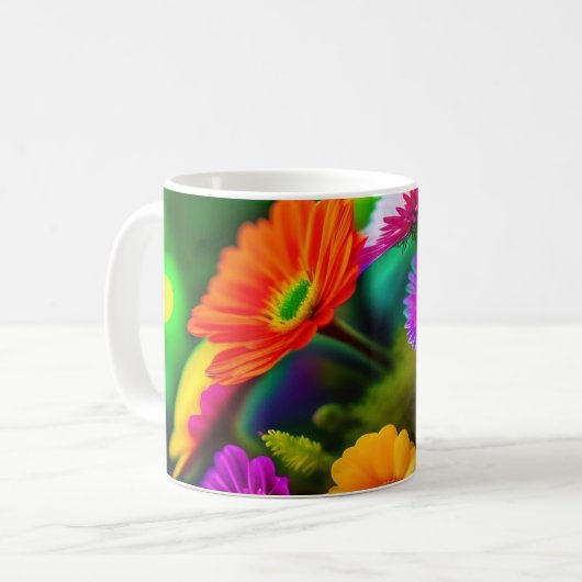 Blume überall kaffeetasse (Vorderseite Links)