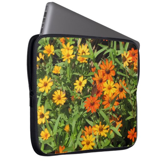 Blume überall Laptop-Sieb Laptopschutzhülle (Vorne Rechts)