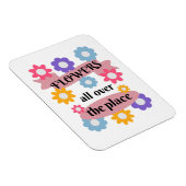 Blume überall magnet (Rechte Seite)
