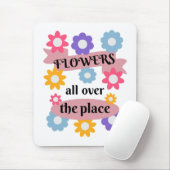 Blume überall mousepad (Mit Mouse)