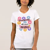Blume überall T-Shirt (Vorderseite)
