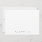 Blume und Ankündigungen von "Lace Blue Birth" (Rückseite)