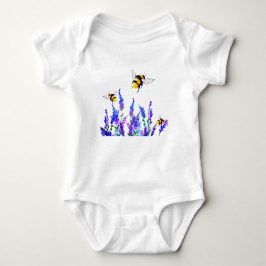 Blume und Baby Bodysuit Baby Strampler (Vorderseite)