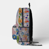 Blume und Balloons Bedruckter Rucksack (Rechts)
