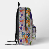 Blume und Balloons Bedruckter Rucksack (Links)