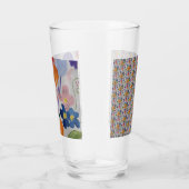 Blume und Balloons Glas (Rechts)