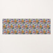 Blume und Balloons Yoga Mat Yogamatte (Rückseite (Horizontal))