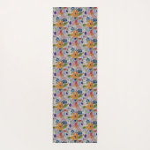 Blume und Balloons Yoga Mat Yogamatte (Rückseite)
