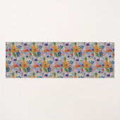 Blume und Balloons Yoga Mat Yogamatte (Vorderseite (Horizontal))