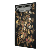 Blume und Baum 1884 Japanische Zierkunst Mini Klemmbrett (Gewinkelt2)