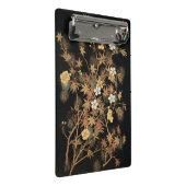 Blume und Baum 1884 Japanische Zierkunst Mini Klemmbrett (Schrägansicht)
