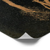 Blume und Baum 1884 Japanische Zierkunst Poster (Ecke)