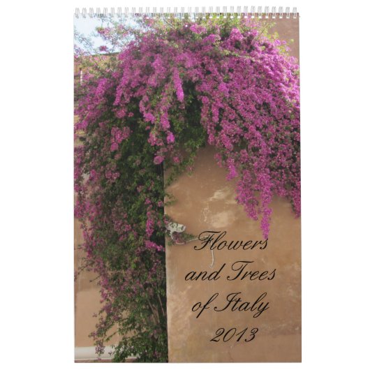 Blume und Bäume Italiens 2013 Kalender (Titelbild)