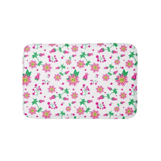 Blume und Berries Badematte (Vorderseite)