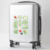 Blume und Berries Fall Sortiment Scrapbook Aufkleber (Koffer)