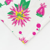 Blume und Berries Fleecedecke (Ecke)
