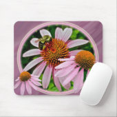 Blume und Biene Mousepad (Mit Mouse)
