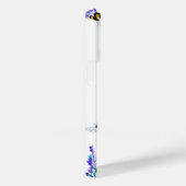 Blume und Bienen Flying iPhone Case Frühjahr (Rückseite / Rechts)