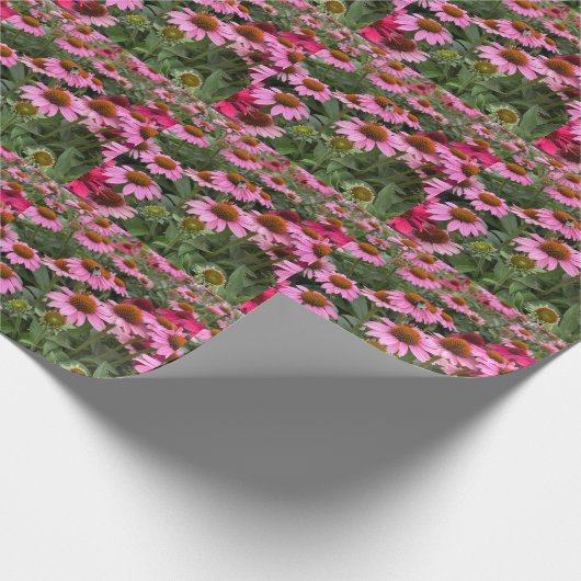 Blume und Bienen Geschenkpapier (Ecke)