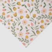 Blume und Bienen im Frühjahr Seidenpapier (Ausschnitt)