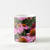 Blume und Bienen Kaffeetasse (Mittel)