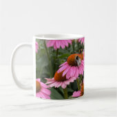 Blume und Bienen Kaffeetasse (Links)