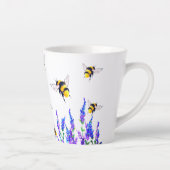 Blume und Bienen Latte Tasse Frühlingsfreuden (Rechts)