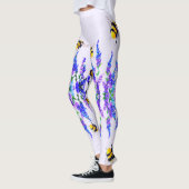Blume und Bienen Leggings Spring Joy (Links)