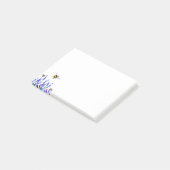 Blume und Bienen Post it Notes Frühjahr Post-it Klebezettel (angewinkelt)