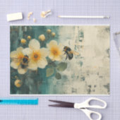 Blume und Bienen Seidenpapier (Handwerk)