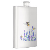 Blume- und Bienenkolben Flachmann (Rechts)