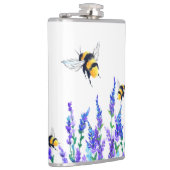 Blume- und Bienenkolben Flachmann (Rechts)