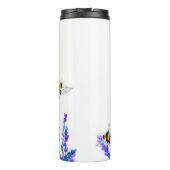 Blume und Bienenwärmer Thermosbecher (Rückseite)