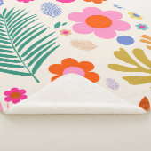 Blume und Blätter 04 Farbenfrohe Blüte Sherpadecke (3/4)