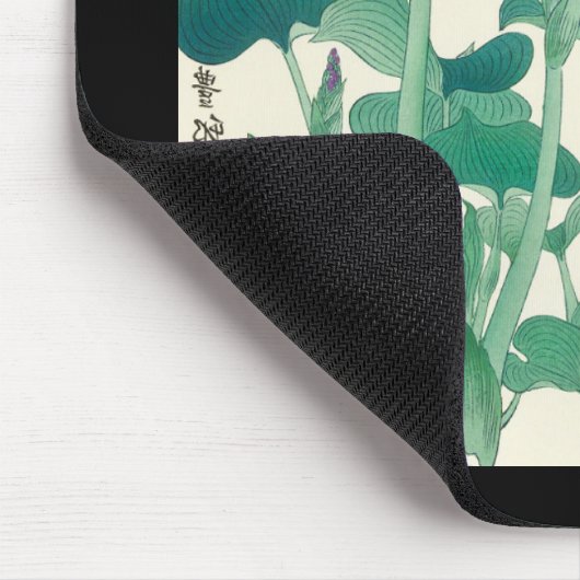 BLUME UND BLÄTTER DER MAUSTASTE JAPANISCHE DIY MOUSEPAD (Ecke)